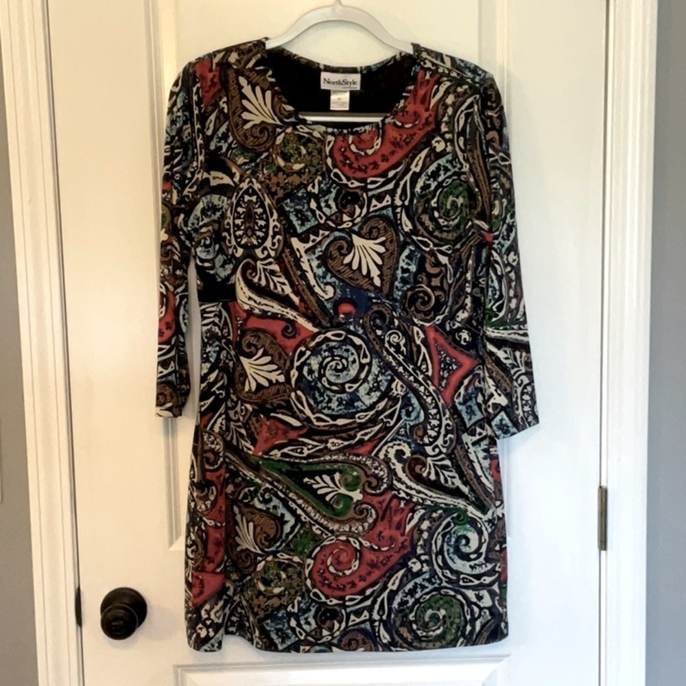 NorthStyle Multicolor Paisley Tunic Dress